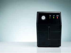 front view of an Uninterruptible Power Supply