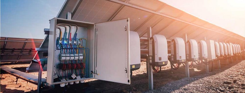 Pine Sine Inverters under a shade